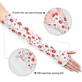thumbnail image 3 of ALAZA Floral UV Sun Protection Arm Sleeves UPF 50+ Compression Cooling Sleeve 1 Pair, 3 of 7