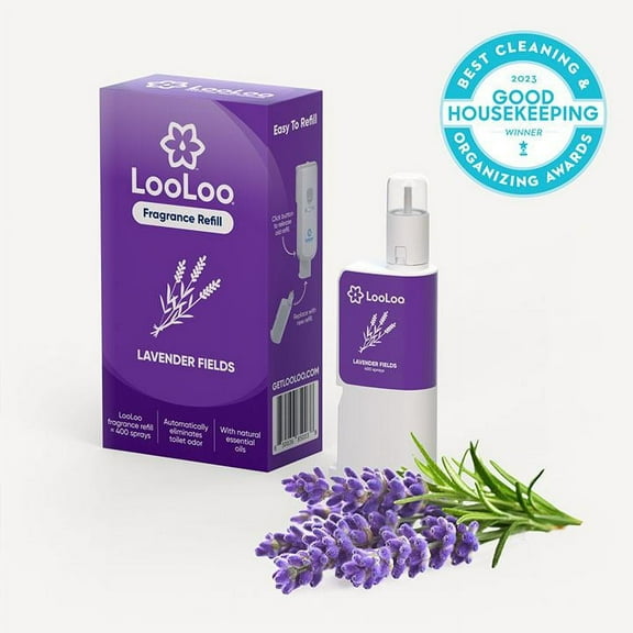 LooLoo Fragrance Refill for LooLoo Dispenser - Lavender Fields Fragrance