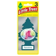 Little Trees Air Freshener Rainshine Fragrance, 3 Pack