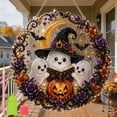 thumbnail image 4 of Halloween Diamond Art Hanging Kit for Adults, DIY Acrylic Diamonds Craft Hanging Ornament Board Kit, DIY Rhinestones Diamond Art Window Door Hanging Pendant Halloween Decor Ghost, 4 of 8