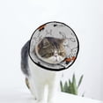 thumbnail image 1 of Bunnies Soft Cat Dog Recovery Collar Adjustable Cat Cone Wound Healing Protective After Surgery for Cats, 1 of 7