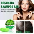 thumbnail image 3 of Rosemary Solid Shampoo Bar, Rosemary Shampoo Bar Deep Cleansing 3pcs Compact  For Hair Oil, 3 of 8