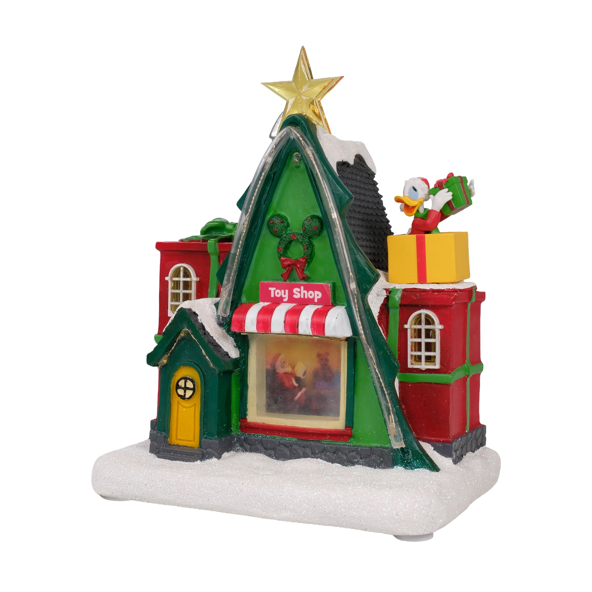 Disney Toy Shop Village Piece featuring Donald Duck