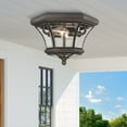 thumbnail image 5 of Livex Lighting Monterey Ceiling Mount in Bronze, 5 of 9