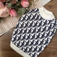 thumbnail image 2 of Luxury Dog Knitted Coat Clothes Winter Pet VIP Outfit Maltese Poodle Yorkies Doggy Apparel Fashion Puppy Dog Costumes Garment ShopWise Round, 2 of 8