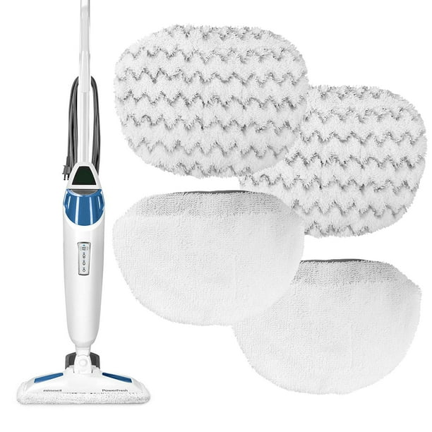 4 Pack Replacements Washable Steam Mop Pads for Bissell Powerfresh 1940 1440 2032633 series