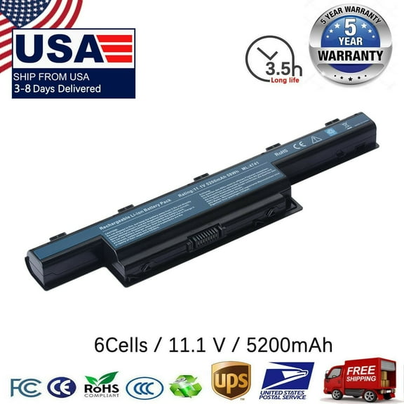 Battery for Acer Aspire 4551 4741 5750 7551 7560 7750 AS10D31 AS10D51 Laptop NEW