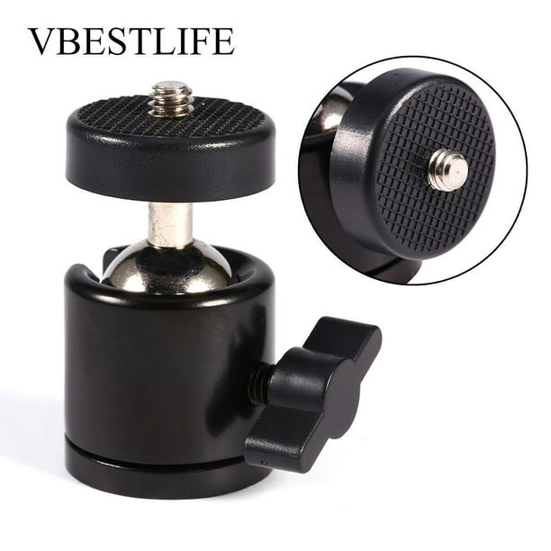 Mgaxyff Ball Head,VBESTLIFE 360° Swivel Rotatable 1/4'' Screw Ball Head