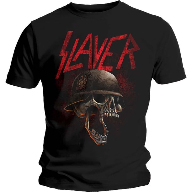 Slayer - Camiseta Hellmitt para Adultos Unisex (Negro)
