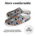 thumbnail image 6 of Easygdp Happy Halloween Slippers for Women Mens Winter Warm Home Slippers Plush Slip on House Slippers for Indoor Outdoor Shoes-35/36, 6 of 7