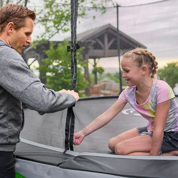 Skywalker Elite Series 12' Round Trampoline with Basketball Hoop