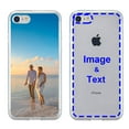 thumbnail image 1 of MXCUSTOM Custom Phone Case for Apple iPhone SE 2022/2020 iPhone 7/8, Customized Personalized with Photo Image Text Picture Design Cases Cover [Clear Soft TPU Bumper+Hard PC Back](CHT-CR-P1), 1 of 4