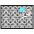 thumbnail image 2 of PinPix 34x24 Custom Cork Bulletin Board Grand Floral Motif Poster Board Has a Fabric Style Canvas Finish, Framed in Grand Floral Motif, by ArtToFrames (PinPix-181), 2 of 5
