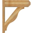 thumbnail image 3 of Ekena Millwork 8"W x 26"D x 30"H Funston Rough Sawn Craftsman Outlooker, Western Red Cedar, 3 of 4