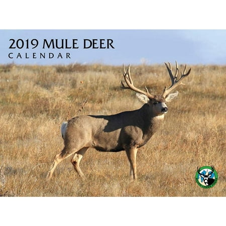 2019 Mule Deer Wall Calendar, by Silver Creek