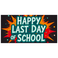 thumbnail image 2 of Colorful Explosion Design Happy Last Day of School Banner Party Decorations Backdrop Photography Props Classroom Celebrations School Events Photo Booth Backgrounds, 2 of 7