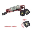 thumbnail image 4 of Barra De Luz LED Para Faros Delanteros De Alto Brillo Para TRX4 1/10 Scale RC Crawler Car 2 En 1 Con Control Sunnimix Faros RC, 4 of 6