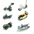 thumbnail image 2 of City Police Patrol Motorcycle Building Blocks Competition Supercar SWAT Military Cars Series Bricks Toys for Kids Gifts, 2 of 8