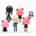 thumbnail image 2 of 6 Pcs Set Spy X Family Figure 4-10cm Twilight Anya Yor Forger Anime Cartoon Doll PVC Model Toys Children's Birthday Gift heqiyong LED, 2 of 2