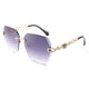 thumbnail image 1 of Gafas de Sol FEISEDY Clásicas Sin Montura B2567 con Armazón Metálico para Mujer, 1 of 8