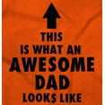 thumbnail image 2 of Fathers Day Looks Like Awesome Dad Tank Top Sleeveless Tee Men Brisco Brands 2X, 2 of 6