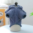 thumbnail image 5 of DLY Pets Dog Shark Costume Fleece Hooded Sweater and Sweatshirt Extra Large, 5 of 5