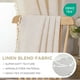 thumbnail image 5 of Cortinas Joydeco de Lino Boho 2 Paneles 132x183 cm Semitransparentes, 5 of 8