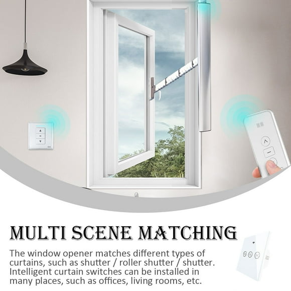 Dimming Smart Touch Panel Curtain Blinds Switch with Roller Shutter Flexible Switch Controller Smart Life App Adjustable Remote Control