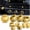 Gold, variant on chasenew for Honda Civic 2022-2026 Accessories, CRV 2023-2026 & Acura Ingetra 2023-2025 (Fit 9" Screen/ 1 Audio Knob), 10pcs Knob Cover Kit - Push Start, Audio, AC & Air Vent (Pink)