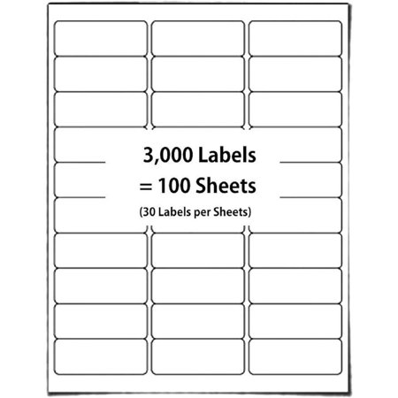 Basic FBA Label (100 Sheets, 3000 Labels) 30-up Labels 1