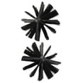 thumbnail image 1 of OUNONA 2Pcs Chimney Brush Black Compact Chimney Sweeping Tool for Efficient Fireplace Cleaning, 1 of 8
