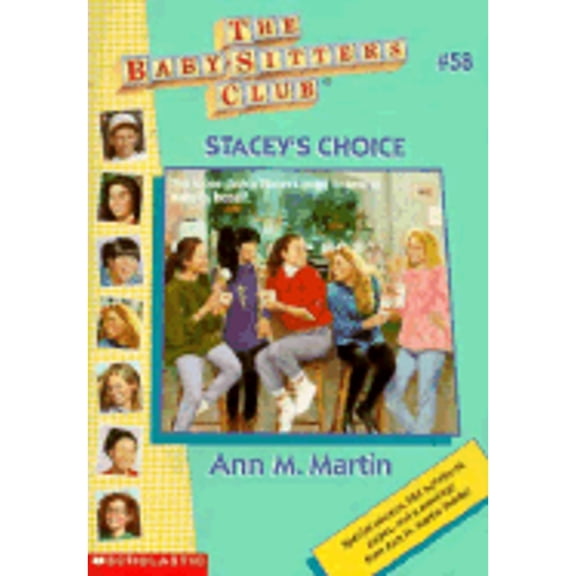 Pre-Owned Stacey's Choice (Baby-sitters Club) (Paperback) 0590925849 9780590925846