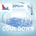 thumbnail image 2 of All For Paws Always Cool Gel Dog Cooling Pad, Pressure-Activated Cooling Mat for Small & Medium Sized Dogs, L, 35.4", 2 of 7
