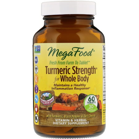 Turmeric Strength for Whole Body - 60 Tablets by (Nature's Best Turmeric Tablets)