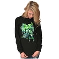 thumbnail image 4 of XOMG POP Music Fan Heart Tinie T Women Plus Size Long Sleeve Graphic Tee Brisco Brands 2X, 4 of 5