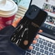 thumbnail image 4 of ¡Proteja su iPhone 15 Pro Max 14 13 12 Pro 11 con una funda para teléfono plateada mate gráfica única y moderna!, 4 of 4
