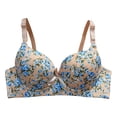 thumbnail image 1 of Abcnature Full Coverage Bras for Women Daily Adjustable Underwear Gathered Thin Bras without Steel Ring, 1 of 5