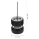 thumbnail image 4 of Soporte para computadora portátil plegable con soporte para PC portátil de 2 piezas, 4 of 6