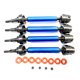 thumbnail image 1 of Tholdsy Junta de transmisión Universal de acero 1/10, pieza de actualización RC, 4 Uds., diseño estriado, junta de transmisión Universal Rc Kits de construcción modelo Azul oscuro, 1 of 6