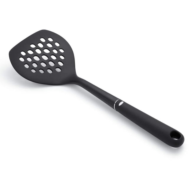 Turner OXO Good Grips de nailon redondo negro para utensilios de cocina antiadherentes
