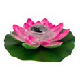 thumbnail image 1 of Floating Lotus Light, Solar Powered Led Water Lily Flowers Artificial Flower Night Lamp, White, 1 of 5