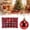 Style 4, variant on HioHa 100-Pack Shatterproof Plastic Ornaments, Fade-Resistant Red Green Gold Silver Ball Decorations for Christmas Tree, Easter, Wedding, Birthday & Party Decor