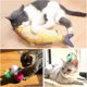 thumbnail image 5 of Cat toys, 24 pieces cat toy, set with cat tunnel, fish, mouse, feather, ball kitten toy, interactive cat toy, 5 of 5