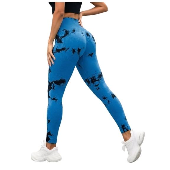 QGJZVUNL Yoga Pants Women's Butt Lifting Leggings High Waisted Seamless Sports Legging Tummy Control Workout Pant Size XL