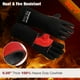 thumbnail image 2 of Guantes de soldadura ARCCAPTAIN de piel resistentes al calor y al fuego de 40 cm, 2 of 7