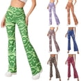 thumbnail image 3 of Txlixc Pantalones de campana de yoga de ocio femenino Txlixc moda, 3 of 3