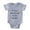 Heather Grey, variant on CafePress - FIN Boys Best Friend - Cute Infant Baby Football Bodysuit