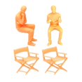 thumbnail image 3 of lionlar Figure Model Gifts Resin Toys 1:64 Scale Scene People Models for Micro Landscape, 3 of 8