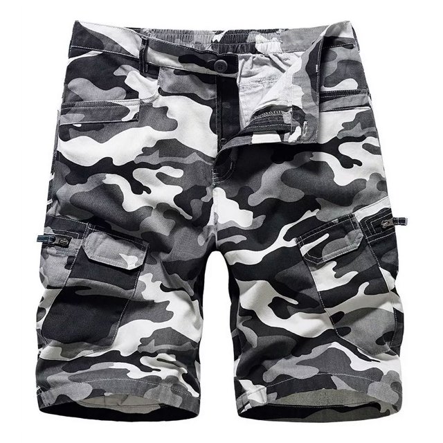 Pantalones Cortos Cargo Para Hombre Camo Casual Five Points