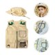 thumbnail image 5 of 1 juego de niños Explorer Kit cómodo chaleco para niños exploradores y sombrero disfraz de al aire libre, 5 of 6